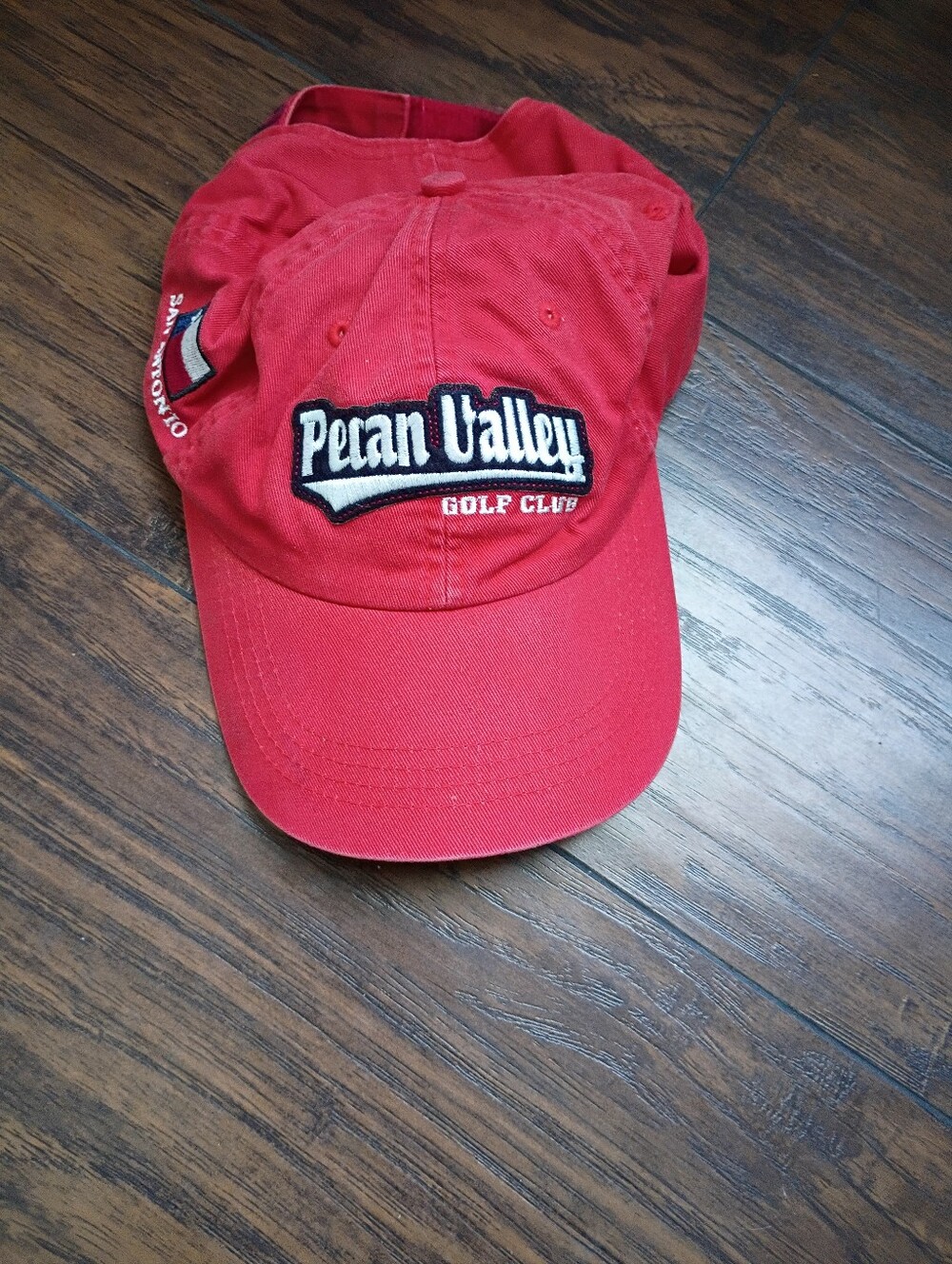 Pecan Valley Golf Club Red Baseball Cap
